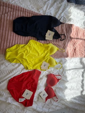 3 calvin klein bathing suits women S NEW with tags 1