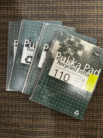4x Premium Pukka Pad Notepads 1