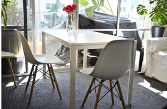 IKEA Vihals table (white) 1