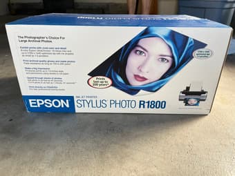 Epson Stylus Photo R1800 Inkjet Printer – Brand New in Box 2