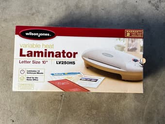 Wilson Jones Variable Heat Laminator LV250HS – Brand New in Box 1