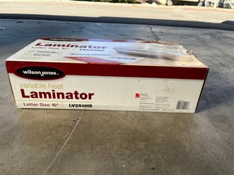 Wilson Jones Variable Heat Laminator LV250HS – Brand New in Box 2