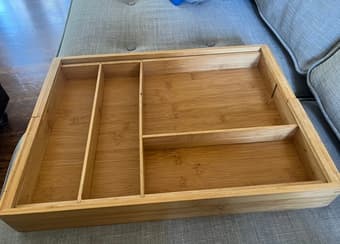 bamboo cutlery organizer 1