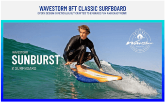 Surfboard and gear 1