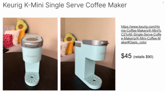 Keurig K-Mini Single Serve Coffee Maker 1