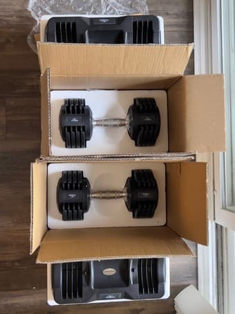 Quick Adjustable Dumbbell Weight Set 1