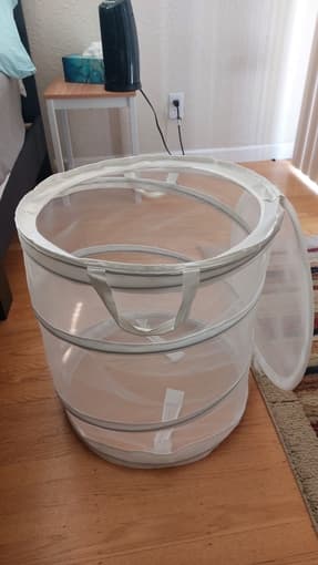 Laundry basket, like-new condition, Pickup at EVGR 1