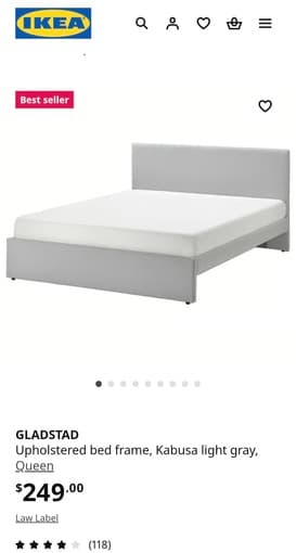 BED frame and mattress 3