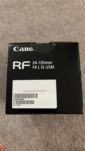 Canon RF 24-105 f4 unused 1