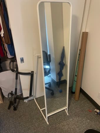 Mirror and pull up bar 1