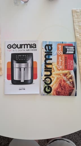 Air fryer Gourmia 7 quart 3