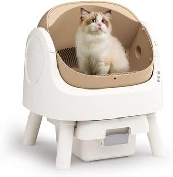 Self-Cleaning Automatic Cat Litter Box, with Open-Top Design 1