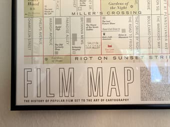 Framed Film Map 3