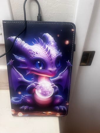 Amazon fire tablet with cover 2