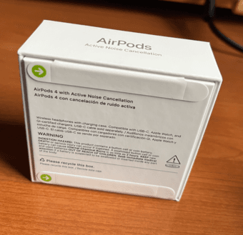 Airpods 4 (original and unopened) + 1 year Apple warranty 2