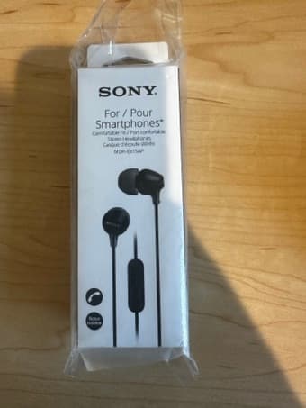 Sony In ear headphones with mic 1