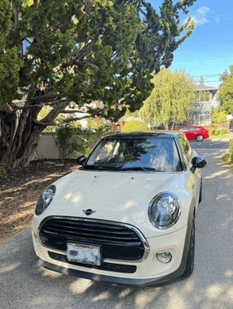 Selling 2019 white Mini Cooper 2D 1