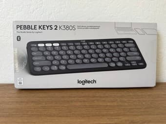 NEW Pebble Keys 2 K380s Bluetooth Keyboard 1