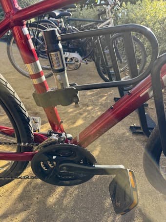 Hybrid Bike Trek Verve 2 full tune up + Helmet + U Lock 3