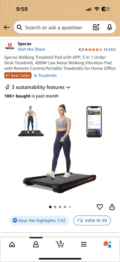 Walking pad like new 2