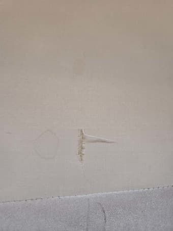 Large beige/tan sofa (San Mateo) 4