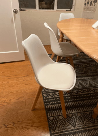 Mid century chairs (x5) 1