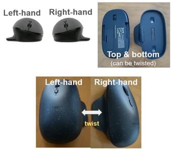 Targus Ambidextrous (ErgoFlip™) Mouse 1