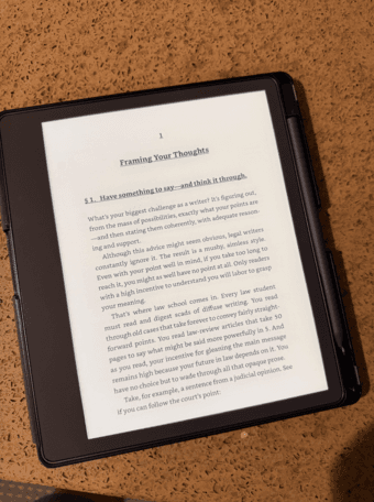 Kindle Scribe (Barely Used) 1