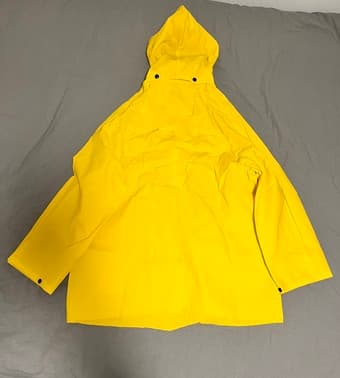 Yellow raincoat 2
