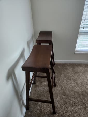 Pottery barn bar stools 2