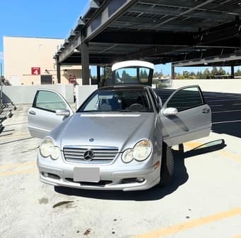 2002 C230 Coupe Mercedes 4