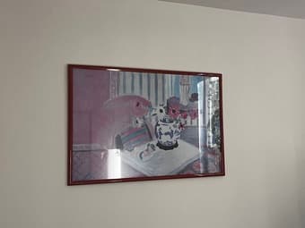 Framed Matisse print 1