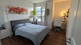 Master bedroom in 2bd/2ba in Mission Bay 2