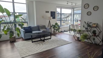 Master bedroom in 2bd/2ba in Mission Bay 4