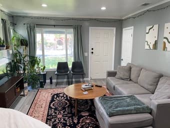 Room available in 2 bedrm house in Menlo Pk(20 min bike from campus) 1