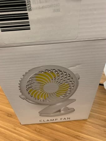 USB Clip Fan (3 Speeds, Rechargeable) 2