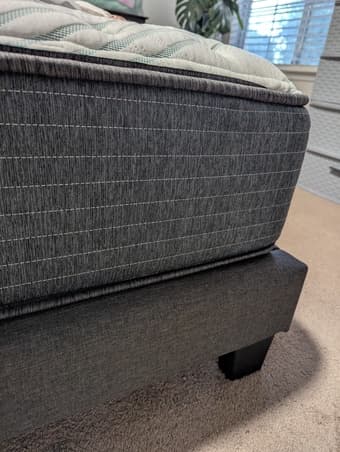 King Size Firm Mattress (From Mattress Firm) With Mattress Cover 2