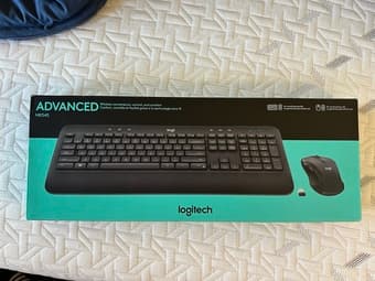Logitech MK545 Mouse and Keyboard Wireless Combo (one bluetooth usb) - 1
