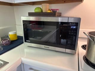 Panasonic Microwave 1200-Watt with Inverter Technology Stainless Steel 1
