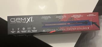 GEM XL 5 Long Plate Flat Iron in Box 1