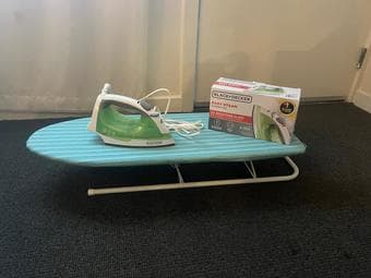 Iron + Ironing Board 1