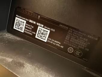 Alienware AW2523HF Gaming Monitor - Like New! 2