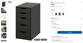 Wanted: Ikea ALEX drawer 1
