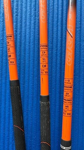 Giga XF-III Golf Driver and 3,5 Woods 3