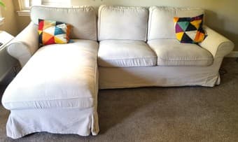 Ikea UPPLAND Sofa with Chaise 1