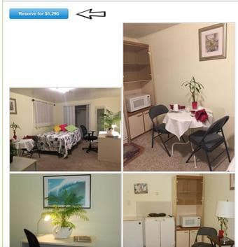 Spacious, fully furnished room available in Palo Alto (first room). 1