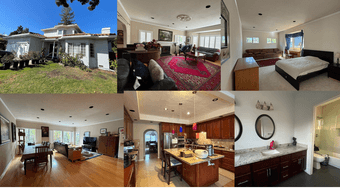 Furnished Bedroom and Bathroom in Palo Alto House for Rent 1