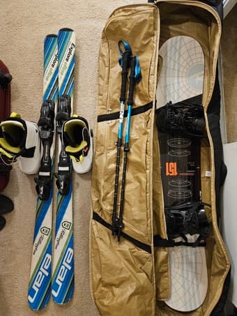 Moving Sale - Ski, snowboard, boots, ski bag, rice cooker, scale, etc 1