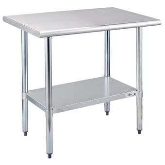 Stainless steel kitchen table 1