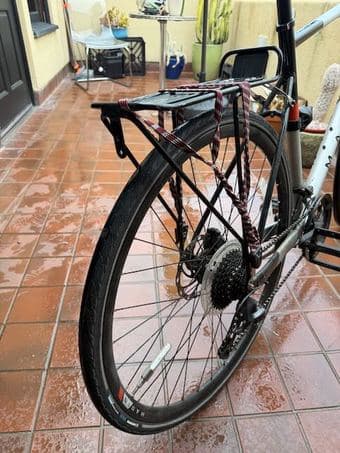 Marin Fairfax 3 hybrid/road bike - LG - exc condition, aluminum/carbon 3